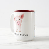 Dieren zijn onze vrienden Mok (Voorkant links)