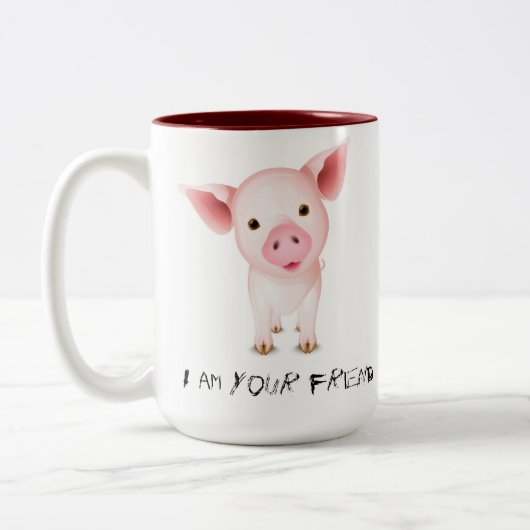 Dieren zijn onze vrienden Mok (Links)