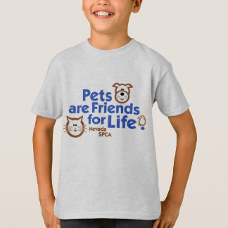 Dieren zijn vrienden voor levensproducten t-shirt