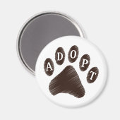 Dierenadoptie Magneet (Voorkant / Achterkant)