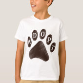 Dierenadoptie T-shirt (Voorkant)