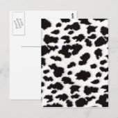 Dierenafdrukken 3 briefkaart (Voorkant / Achterkant)