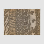 Dierenafdrukken Abstract Tissuepapier (Voorkant)