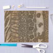 Dierenafdrukken Abstract Tissuepapier (Craft)