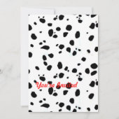 Dierenafdrukken Dalmation Kaart (Voorkant)