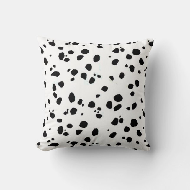 Dierenafdrukken Dalmation Kussen (Voorkant)