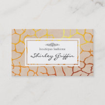 Dierenafdrukken (Gold) | Beige