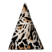 Dierenafdrukken: Leopard Zebra Tijger Feesthoedjes (Rechts)