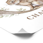 Dierenalfabet Letter C Kindernaam Konijn Poster (Hoek)