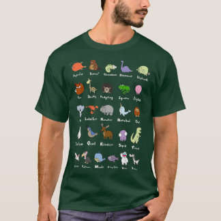 Dierenalfabet T-shirt