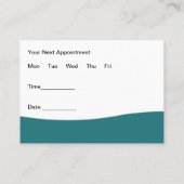 Dierenarts Afspraakkaarten Ontwerp Visitekaartje (Achterkant)