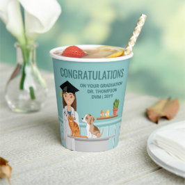 Dierenarts Afstuderen DVM-Afstuderen Papieren Bekers