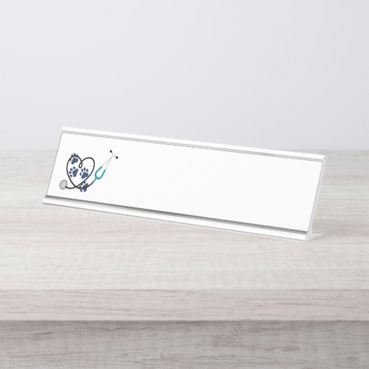 Dierenarts Bureau Naambordje (Voorkant)