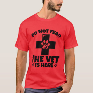 Dierenarts Citaat vintage T-shirt