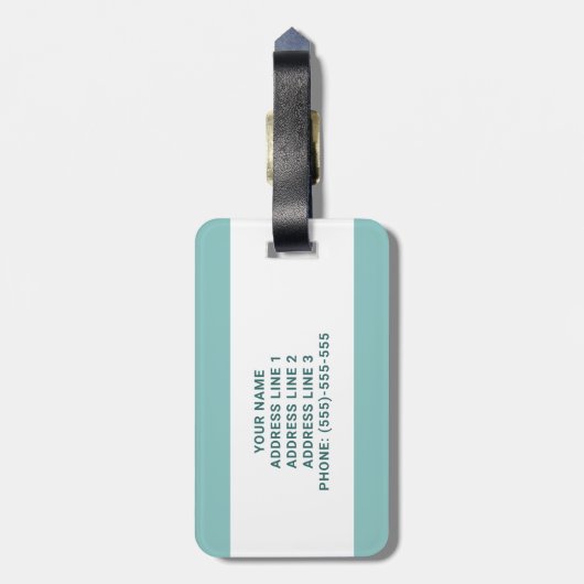 Dierenarts Dierenarts Dierenarts Dierenarts Dieren Bagagelabel (Achterkant verticaal)