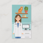 Dierenarts Dierenarts Dierenarts Dierenarts Dieren Visitekaartje (Voorkant)