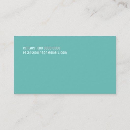 Dierenarts Dierenarts . Huisdieren / Hondenpoot Visitekaartje (Achterkant)