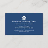 Dierenarts / Dierziekenhuis QR-code Visitekaartje (Voorkant)
