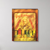 Dierenarts - Dr Daniels, diergeneesmiddelen Canvas Afdruk (Voorkant)