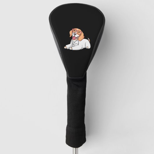 dierenarts en medisch receptioniste golfheadcover (Voorkant)