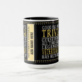 Dierenarts Funny Personalized Revermoeid Mok (Midden)