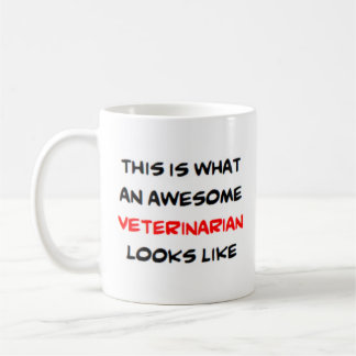 dierenarts, geweldige koffiemok