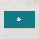 Dierenarts hondenpoot ı visitekaartje (Voorkant)