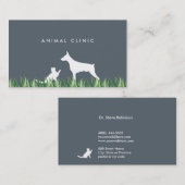 Dierenarts Kat & Hondengras ı visitekaartje (Voorkant / Achterkant)
