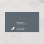 Dierenarts Kat & Hondengras ı visitekaartje (Achterkant)