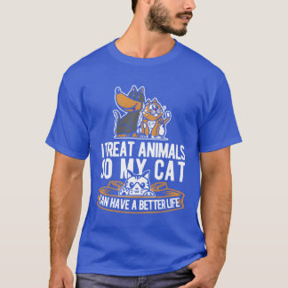 Dierenarts Kattencadeau T-shirt