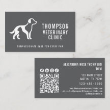 Dierenarts Kliniek Veterinair Huisdier Qr Code Soc