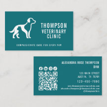 Dierenarts Kliniek Veterinair Huisdier Qr Code Soc