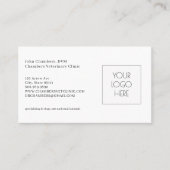 Dierenarts Logo Business & Afspraak Herinnering Visitekaartje (Voorkant)