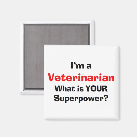 dierenarts magneet (Voorkant / Achterkant)