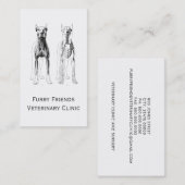 Dierenarts of dierenkliniek Visitekaartjes (Voorkant / Achterkant)