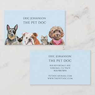Dierenarts Pet Doctor Visitekaartje