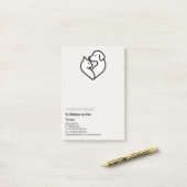 dierenarts post-it notities post-it® notes (Op bureau)