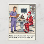 Dierenarts SEH Avonturen Cartoon Briefkaart (Voorkant)