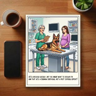 Dierenarts SEH Avonturen Cartoon Briefkaart