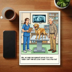 Dierenarts SEH Avonturen Cartoon Briefkaart
