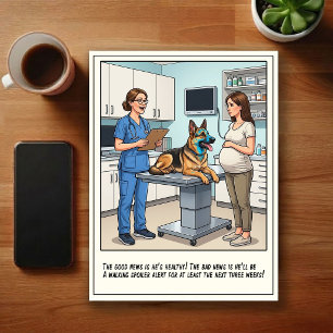 Dierenarts SEH Avonturen Cartoon Briefkaart