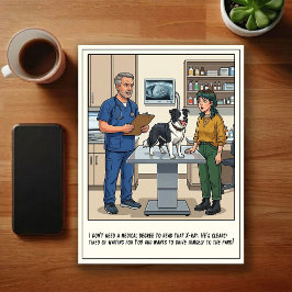 Dierenarts SEH Avonturen Cartoon Briefkaart