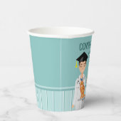 Dierenarts Student DVM Vet Afstuderen Papieren Bekers (Rechts)