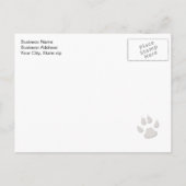 Dierenarts Sympathie Kaart Puppy en Kitten (Achterkant)