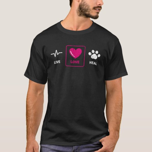 dierenarts t-shirt (Voorkant)