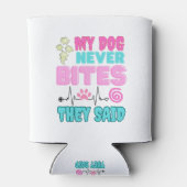 dierenarts tech, veterinaire technicus, geneeskund blikjeskoeler (Achterkant)