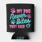 dierenarts tech, veterinaire technicus, geneeskund blikjeskoeler (Achterkant)