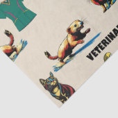 dierenarts tissuepapier (Detail)