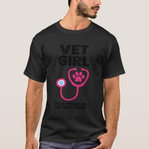 Dierenarts Toekomstig Dierenarts Vrouw V T-shirt
