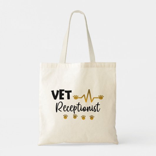 Dierenarts Tote Bag (Achterkant)